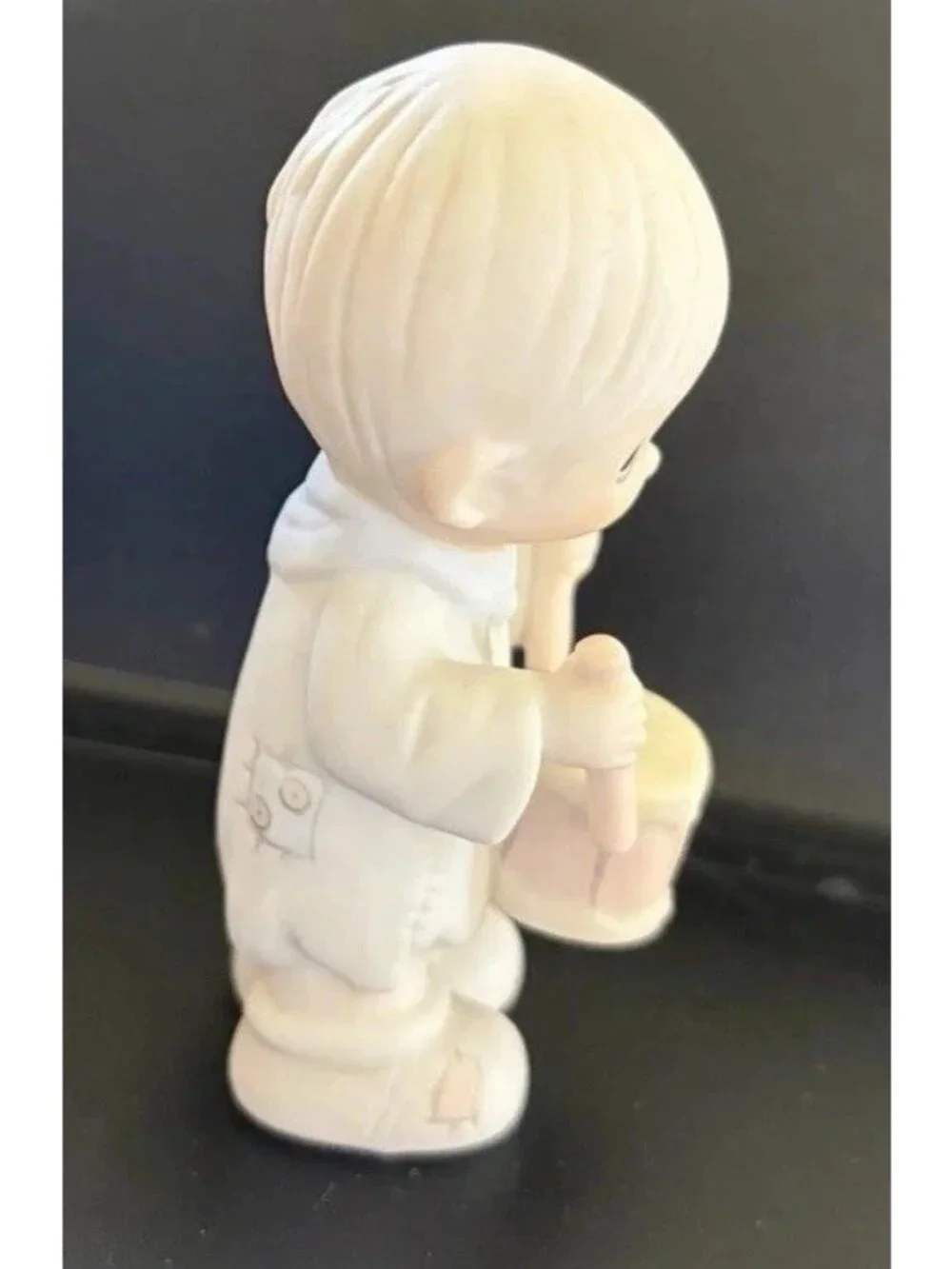 Vintage Precious Moments I'll Play My Drum Nativity Figurine 1984 Drummer No Box